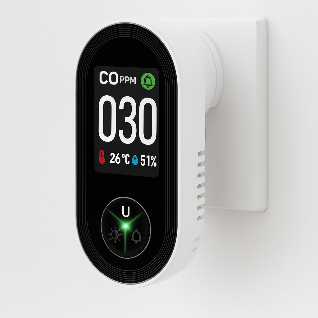 3-in-1 Portable Carbon Monoxide Detector