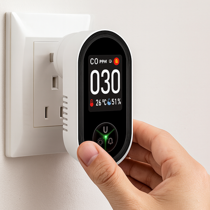 3-in-1 Portable Carbon Monoxide Detector